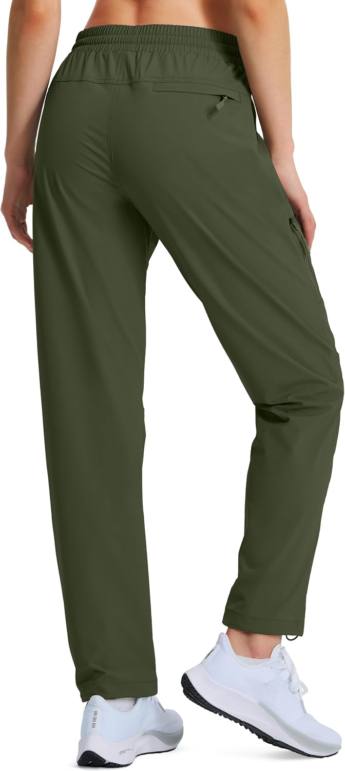 Detalle 2 de Hugut Women's Hiking Cargo Pants with UPF 50+ and Quick-Dry Stretch Fabric