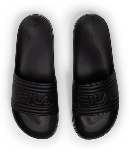 Detalle de FILA Morro Bay Slipper: Sandalia Hombre Negra, 41 EU