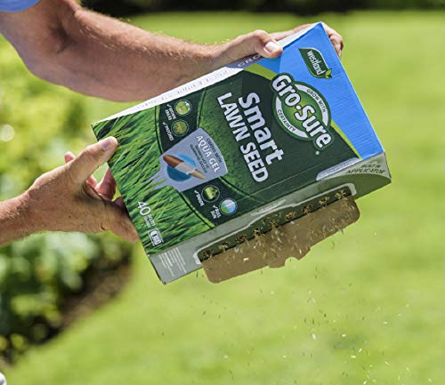 Detalle de Gro-Sure Aqua Gel Coated Smart Grass Lawn Seed, 25 m2, 1 kg