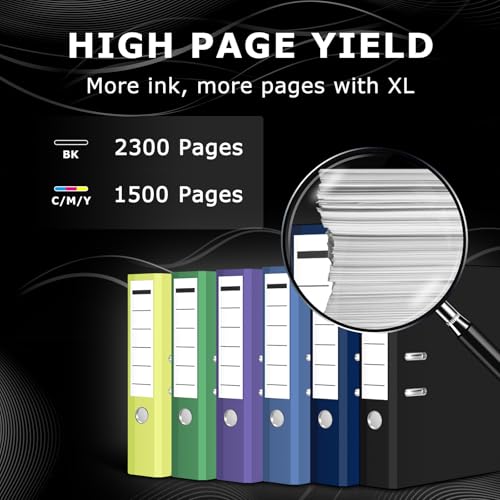 Detalle de DOUBLE D 950XL/951XL Multipack für HP Officejet Pro – kompatible Patronen mit Chips