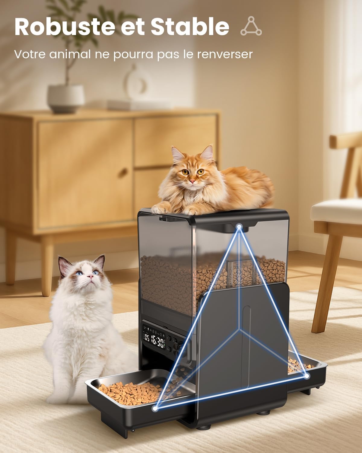 Thumbnail 5 de Cityflee Distributeur automatique pour 2 chats 5L