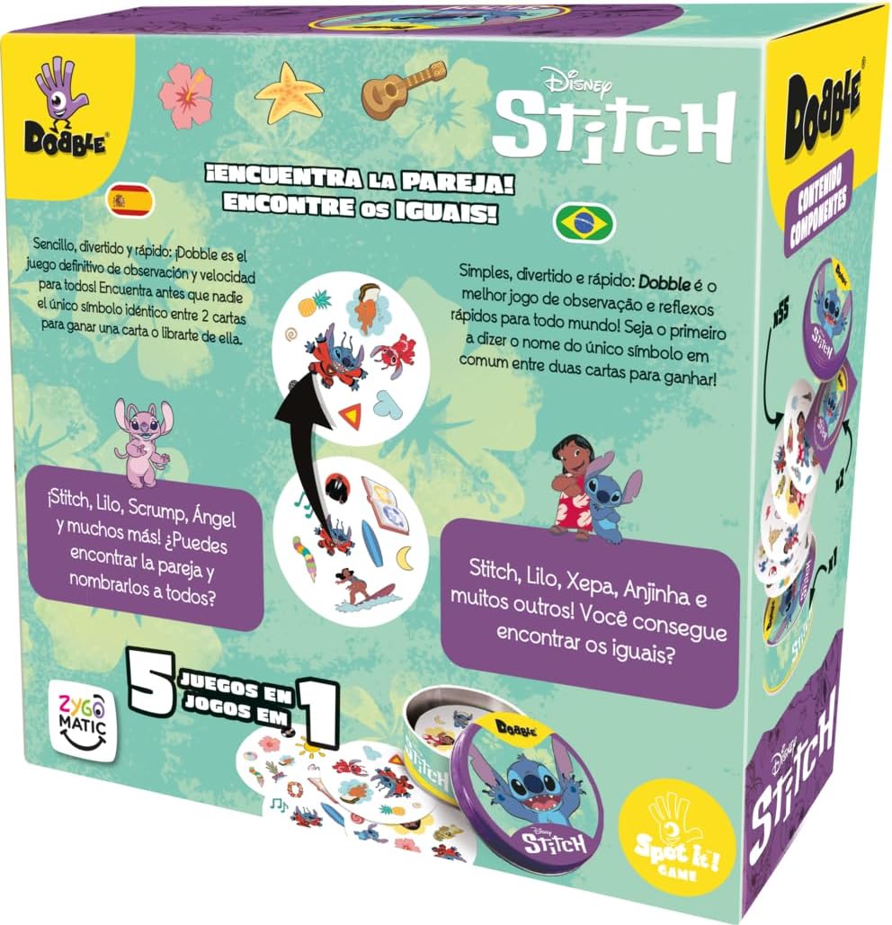 Detalle 2 de Zygomatic Dobble Stitch – Jeu de Cartes
