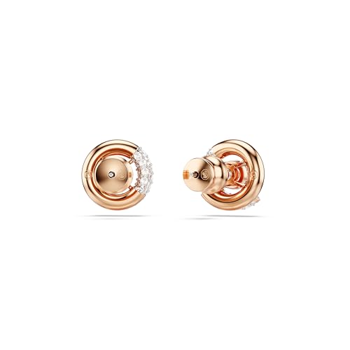 Thumbnail 4 de Swarovski Dextera Stud Earrings in Rose Gold-Tone Finish