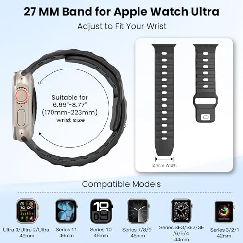 Thumbnail 1 de TiMOVO: 6 Piezas de Correa compatibles con Apple Watch Ultra 3/2/1 49 mm