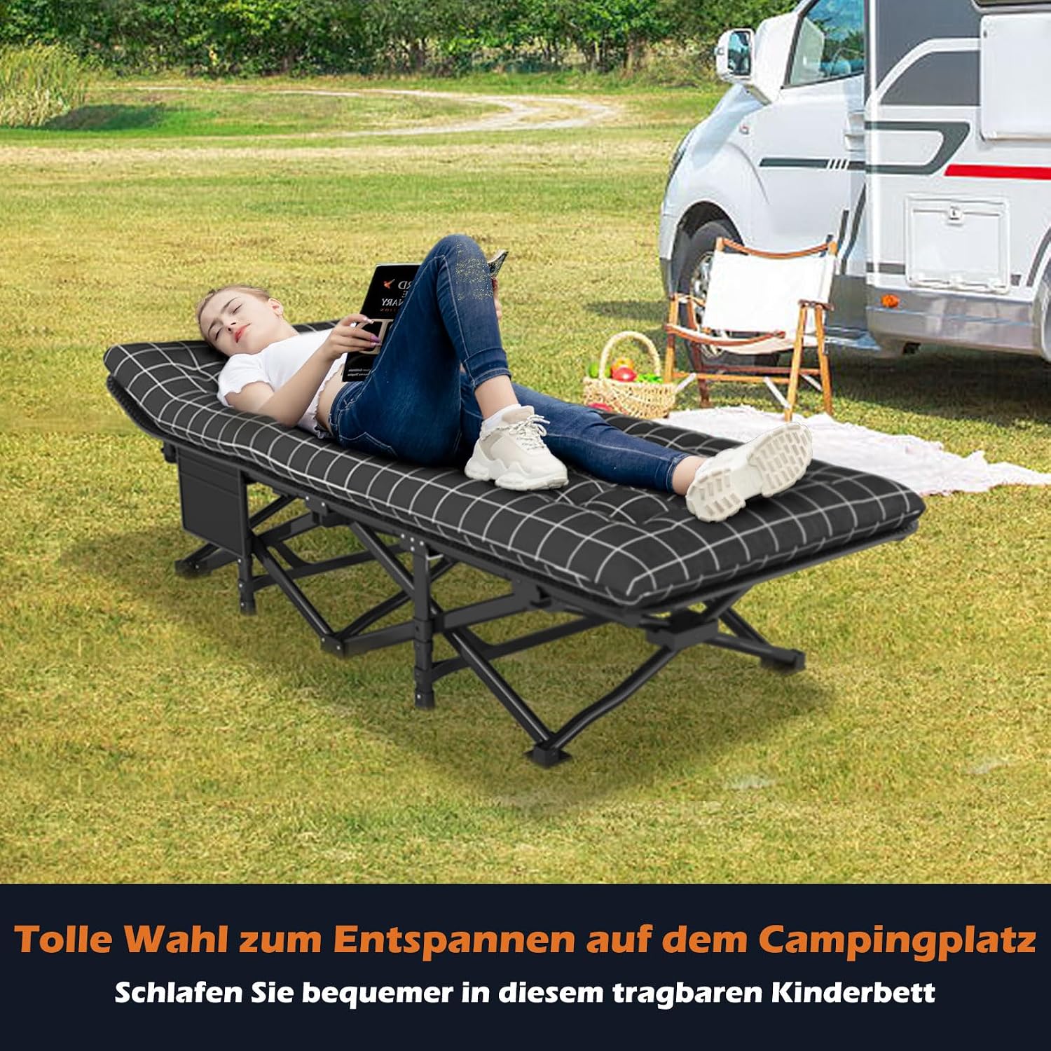 Thumbnail 5 de ATORPOK SHOP Campingbett feldbett klappbar