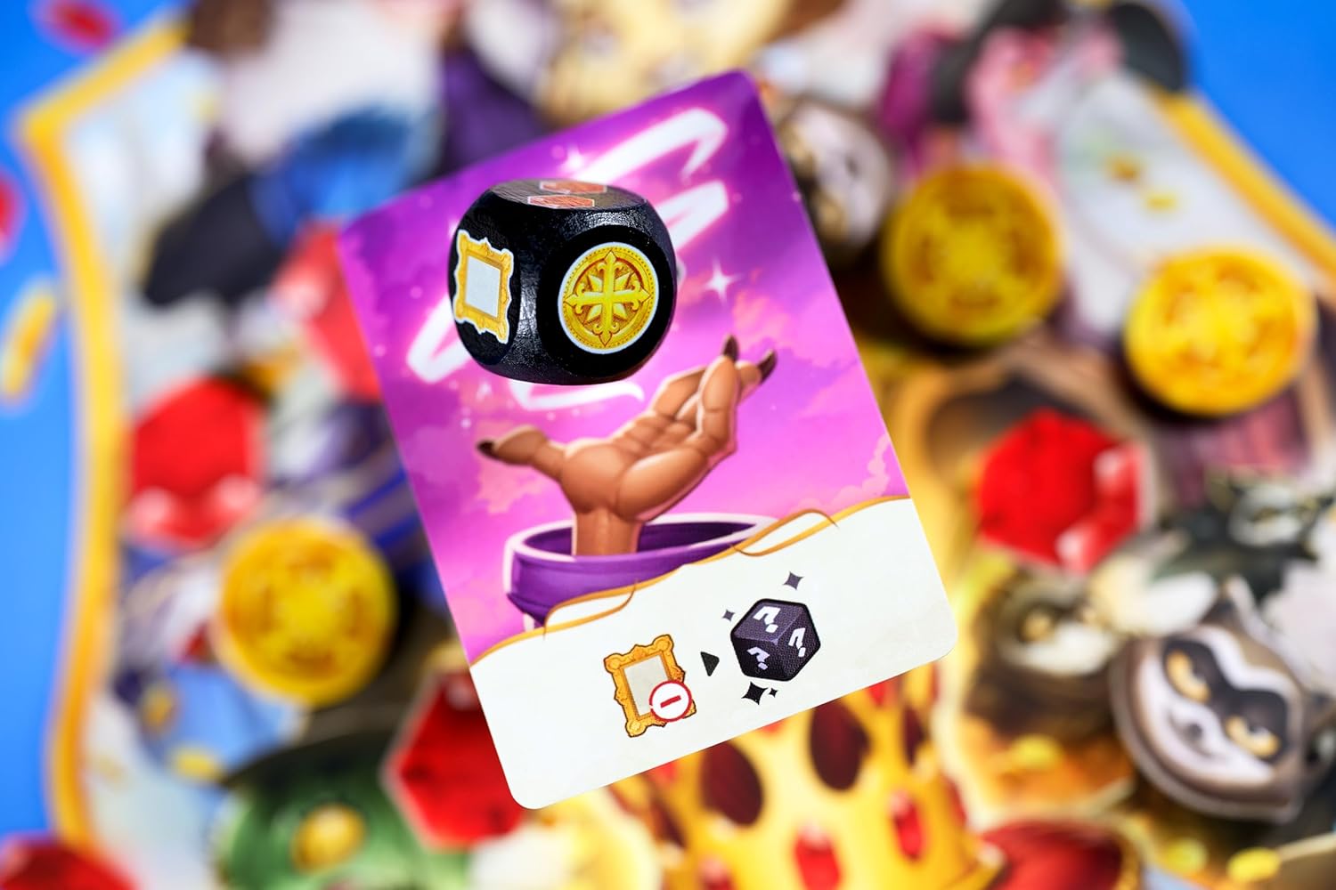 Detalle 2 de Asmodee Per la Corona – Gioco da tavolo strategico di bluff (versione italiana)