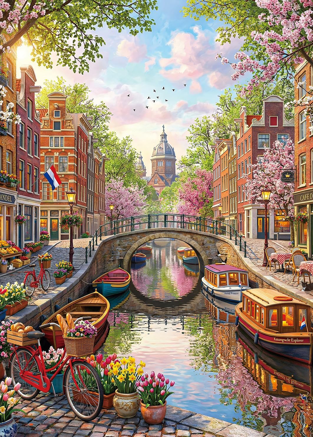 Detalle de HUADADA 1000-Piece Jigsaw Puzzle