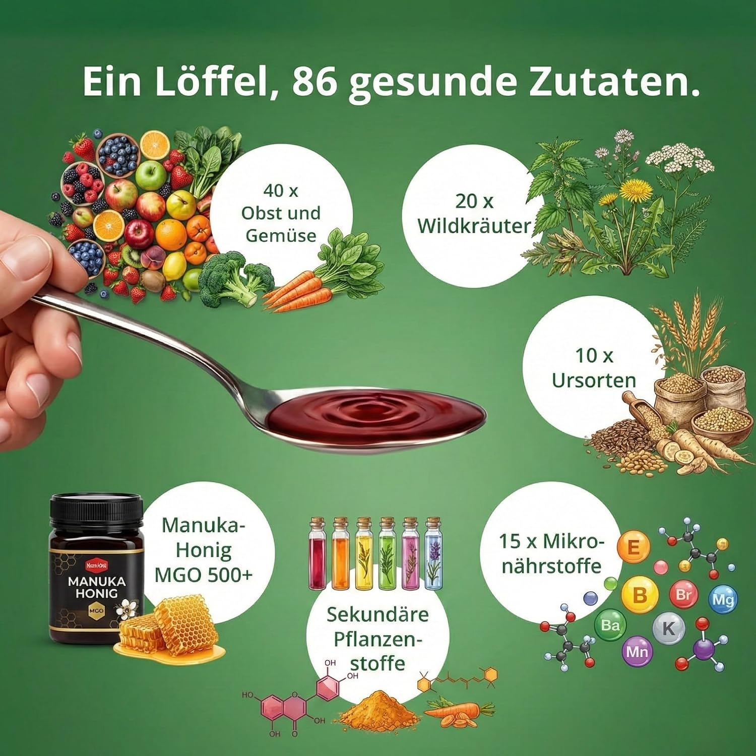 Thumbnail 1 de Alsiroyal Lebens-Elixier 520 ml Mikronährstoff-Drink 🧃