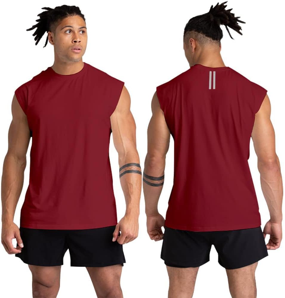 Detalle 2 de Herren Baumwoll Gym Tank Tops 1er Pack