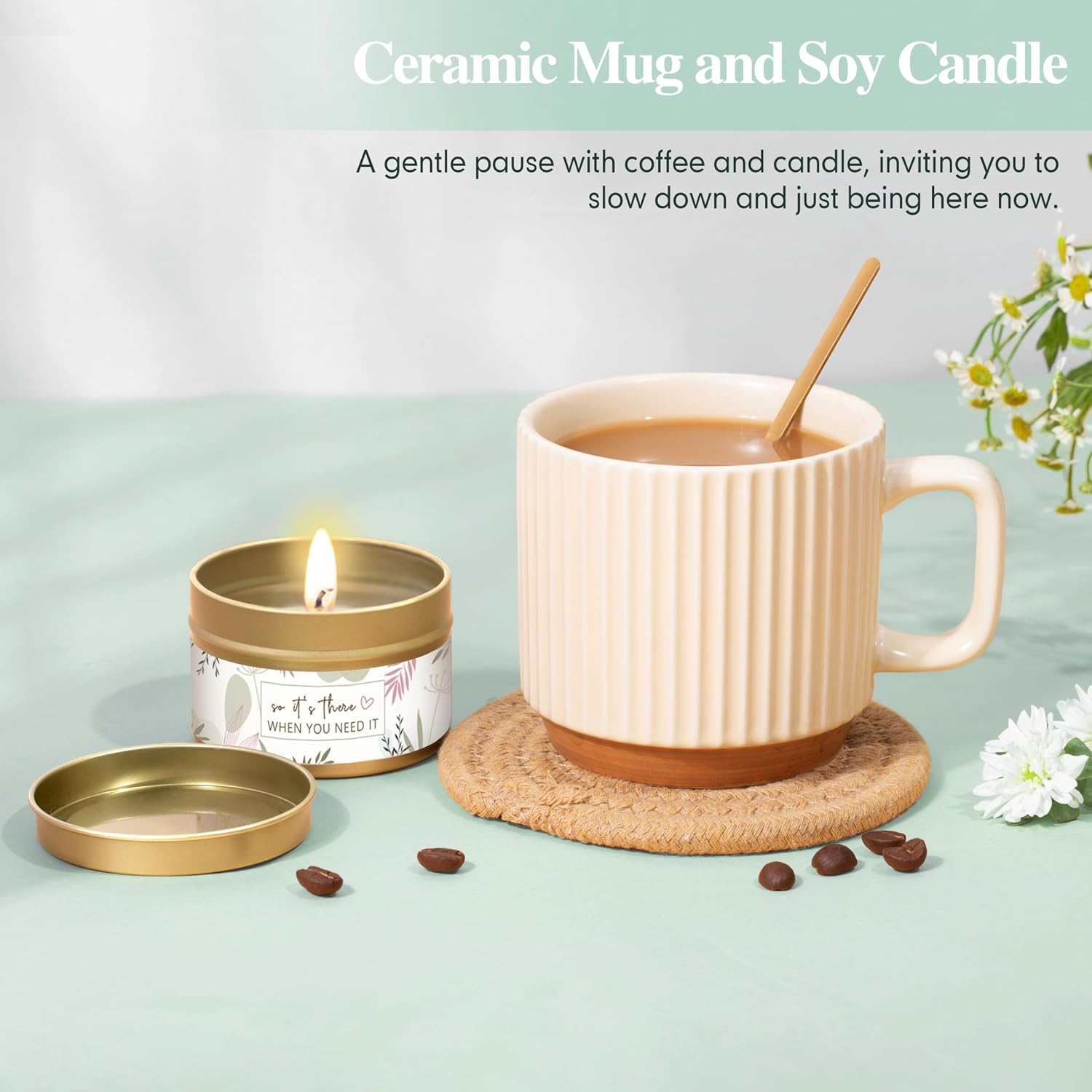 Detalle 2 de Lepiche Get Well Soon Self-Care Package for Women (Sage Green)