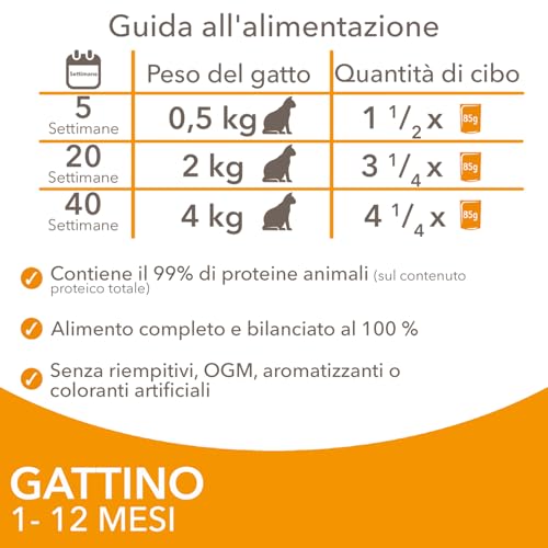 Detalle de IAMS Delights Kitten: Cibo umido pollo in salsa per gattini, 12 x 85 g