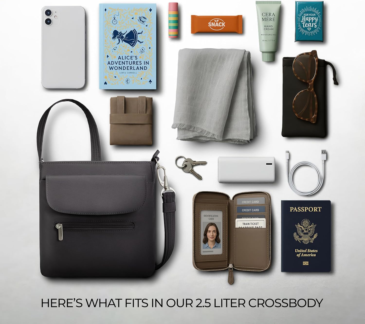 Thumbnail 4 de Travelon Anti-Theft Classic Mini Shoulder Bag