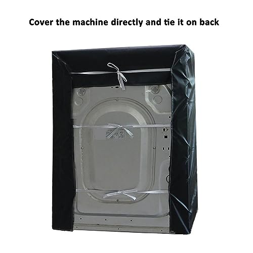 Thumbnail 6 de Wifehelper Front-Loading Washing Machine and Dryer Covers (60 x 60 x 88cm) – Practical Weatherproof Shield