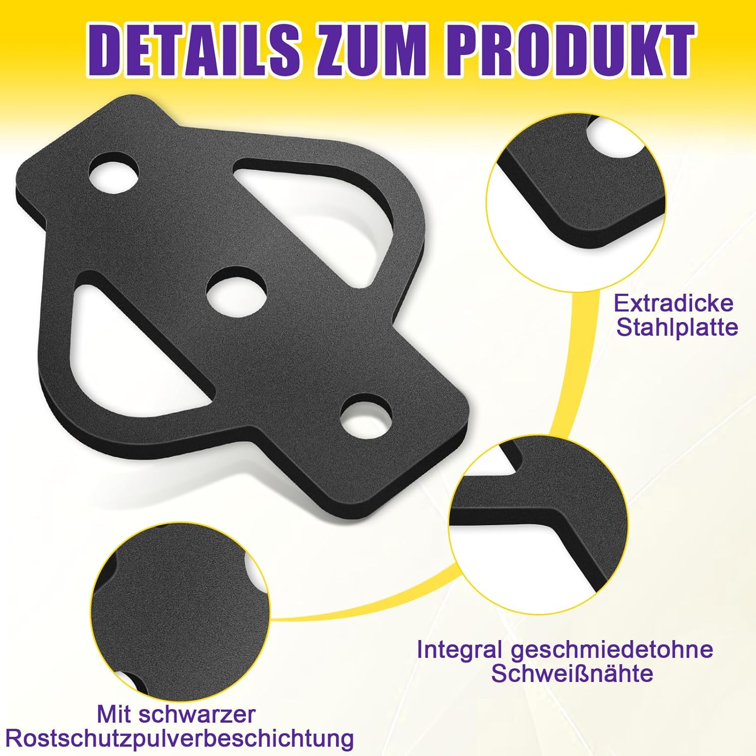 Detalle 2 de AXGG Adaptateur d'attelage 3 voies 1360 kg