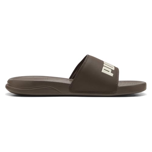 Detalle 2 de PUMA Popcat 20 Slide - Sandalias unisex bronce Alpine Snow (4 UK, 37 EU)