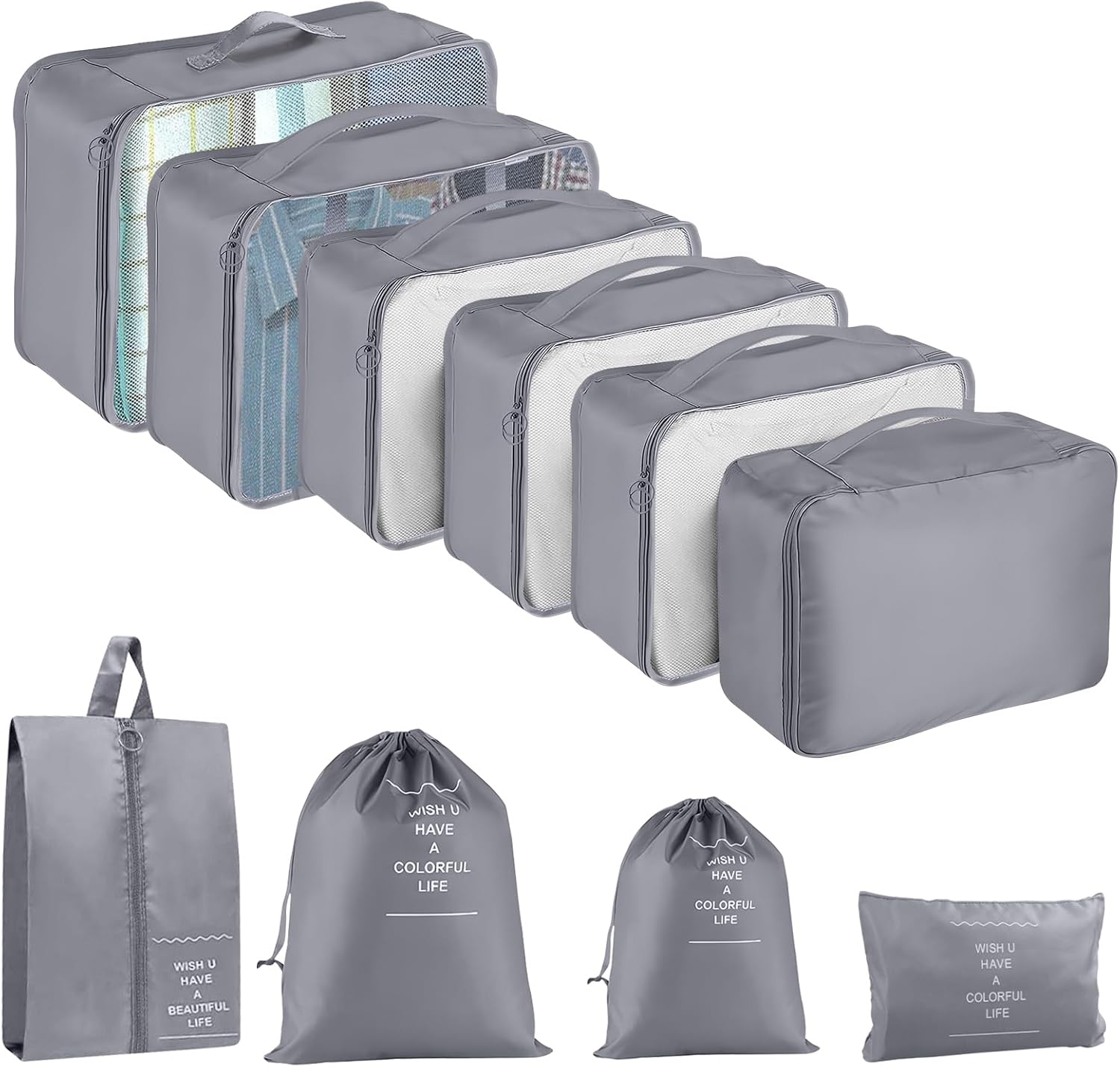 Detalle de Koffer Organizer Set 10 Stück