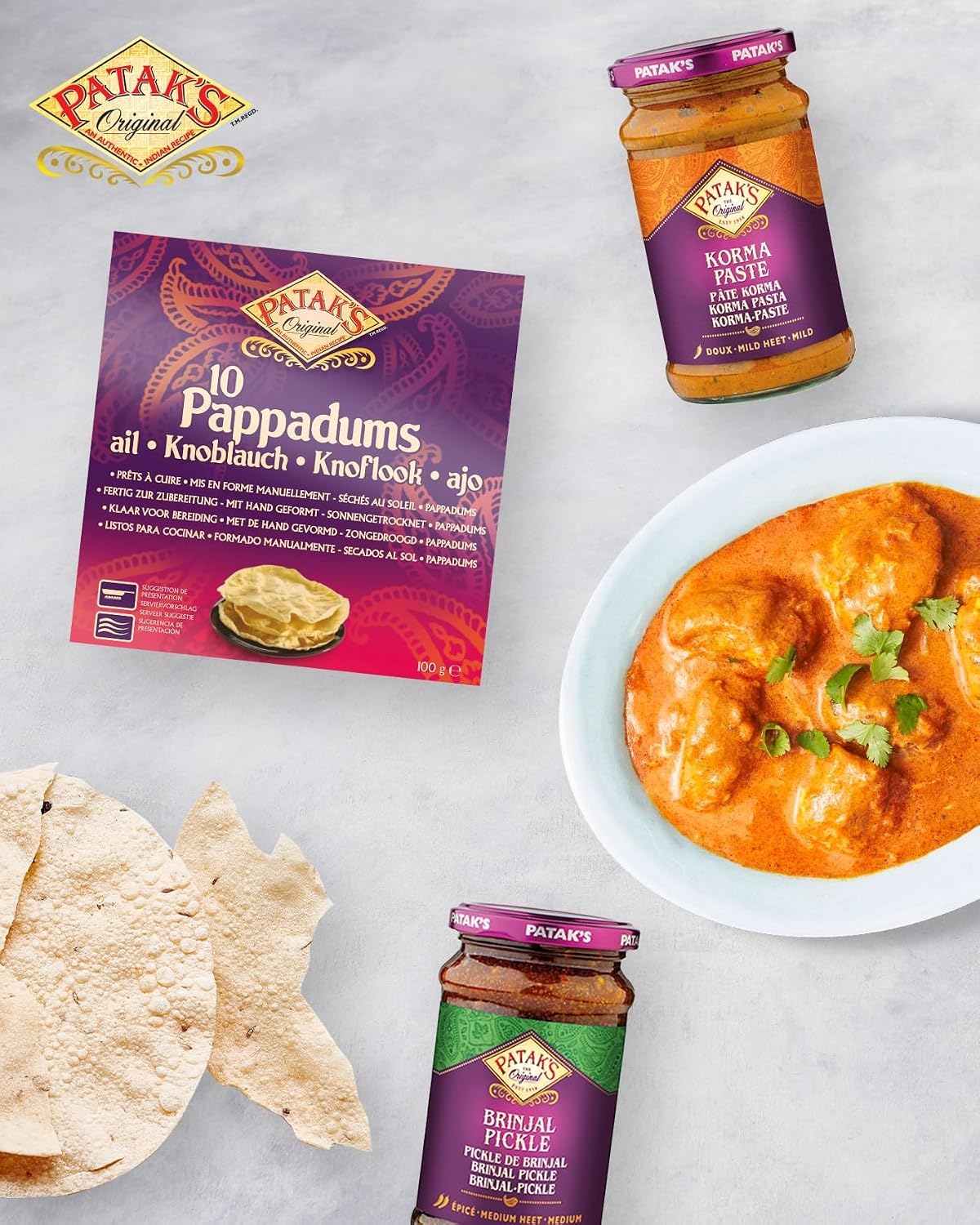 Thumbnail 6 de PATAK'S Milde Currypaste – 6er Pack (6 × 283 g)