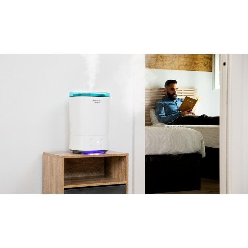 Detalle de Cecotec BreezeCare 3000 humidificador inteligente con higrostato y modo noche ultrasilencioso