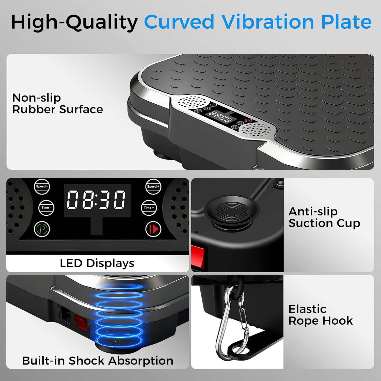 Thumbnail 3 de AoraPulse Vibration Plate 400 lb capacity 🏋