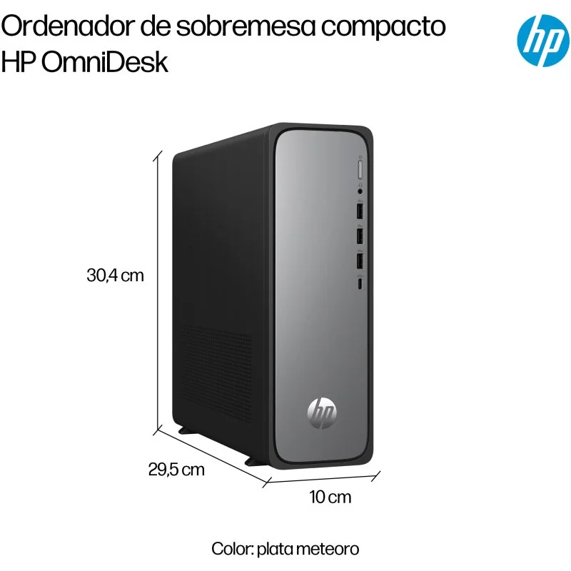 Thumbnail 2 de HP OmniDesk Slim S03-0003ns Intel Processor 300, 8 GB RAM, 256 GB SSD