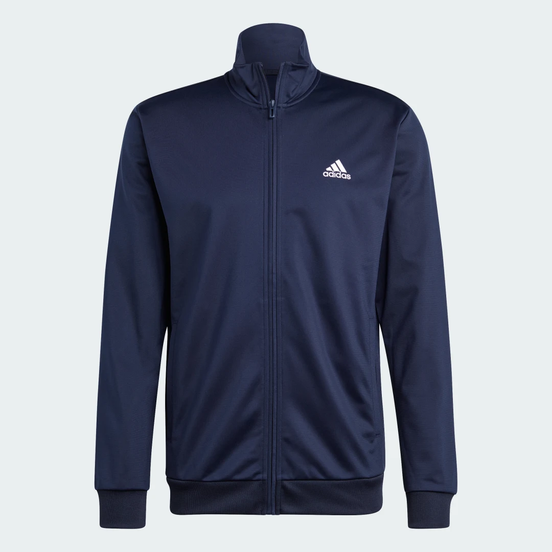 Detalle 2 de Chándal Linear Logo Tricot de Adidas – azul
