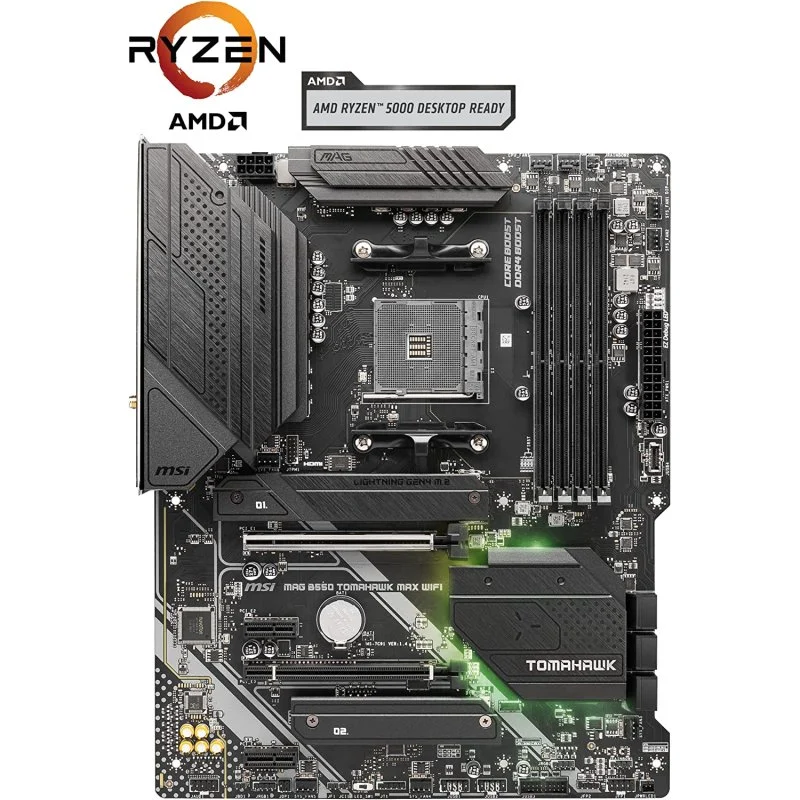 Detalle 2 de MSI MAG B550 TOMAHAWK MAX placa base 2,5G LAN