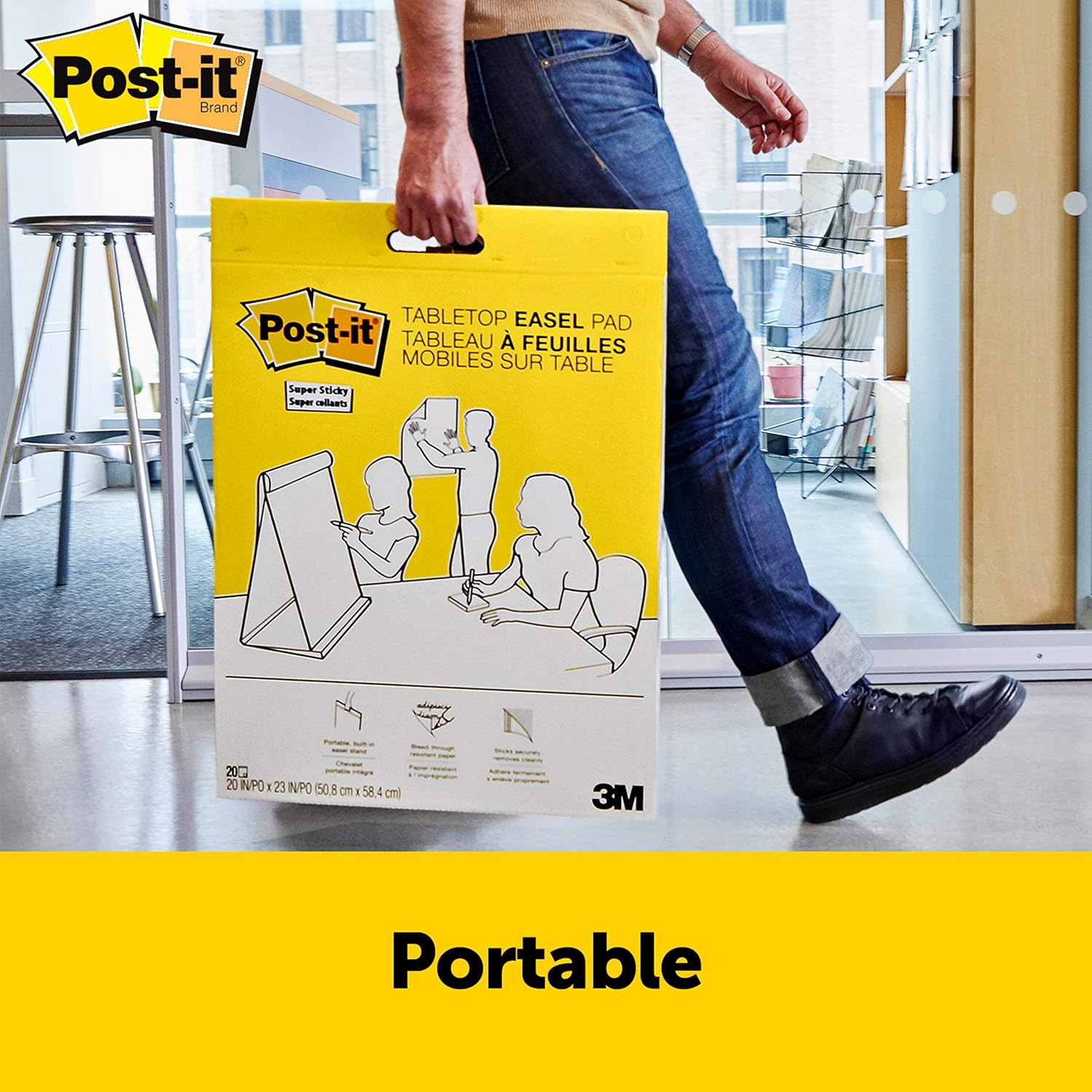 Thumbnail 2 de Post-it Super Sticky Meeting Charts 20 sheets 📎