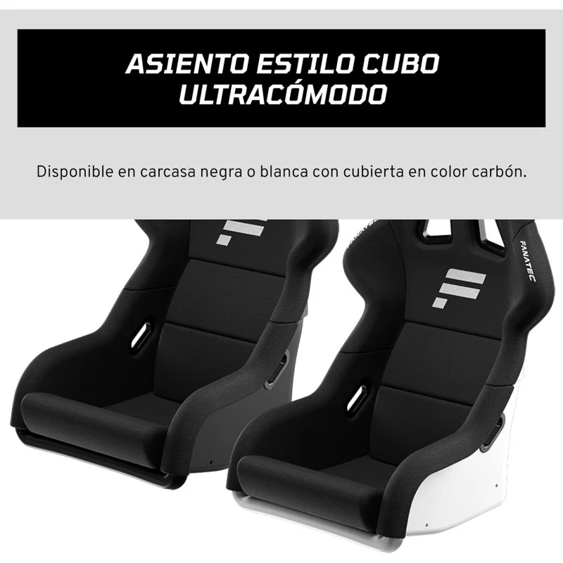 Thumbnail 2 de Fanatec ClubSport GT: Asiento Sim Racing Reforzado con Fibra y Soporte Lumbar para Cockpits de Alto Nivel