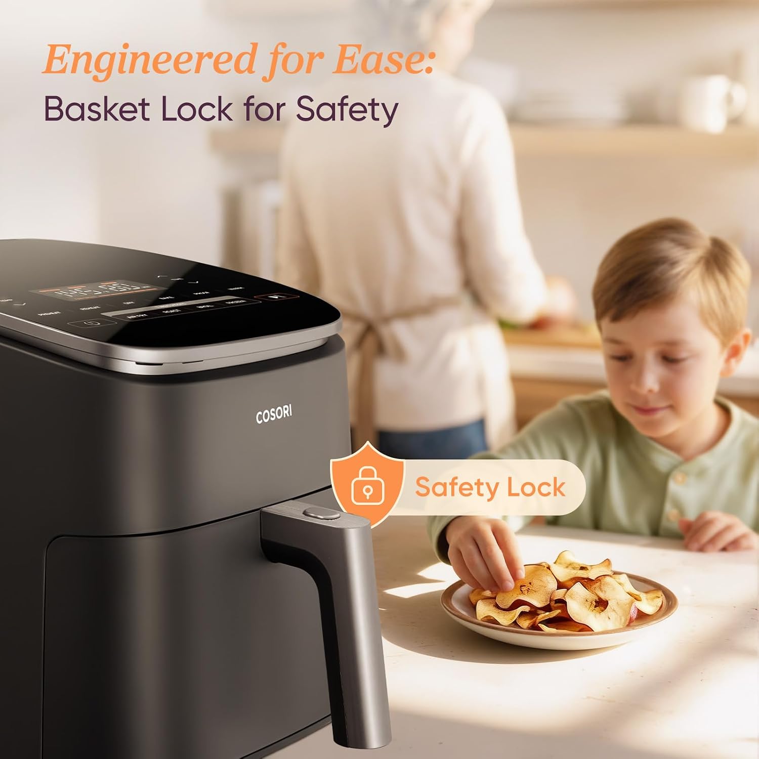 Thumbnail 6 de Cosori TurboBlaze CAF-DC601-KCA 9-in-1 Air Fryer, 6 Qt, Ceramic Coating