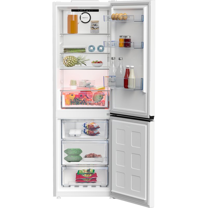 Detalle de Beko B5RCNE365HW Frigorífico Combi Blanco: eficiencia y frescura para la cocina