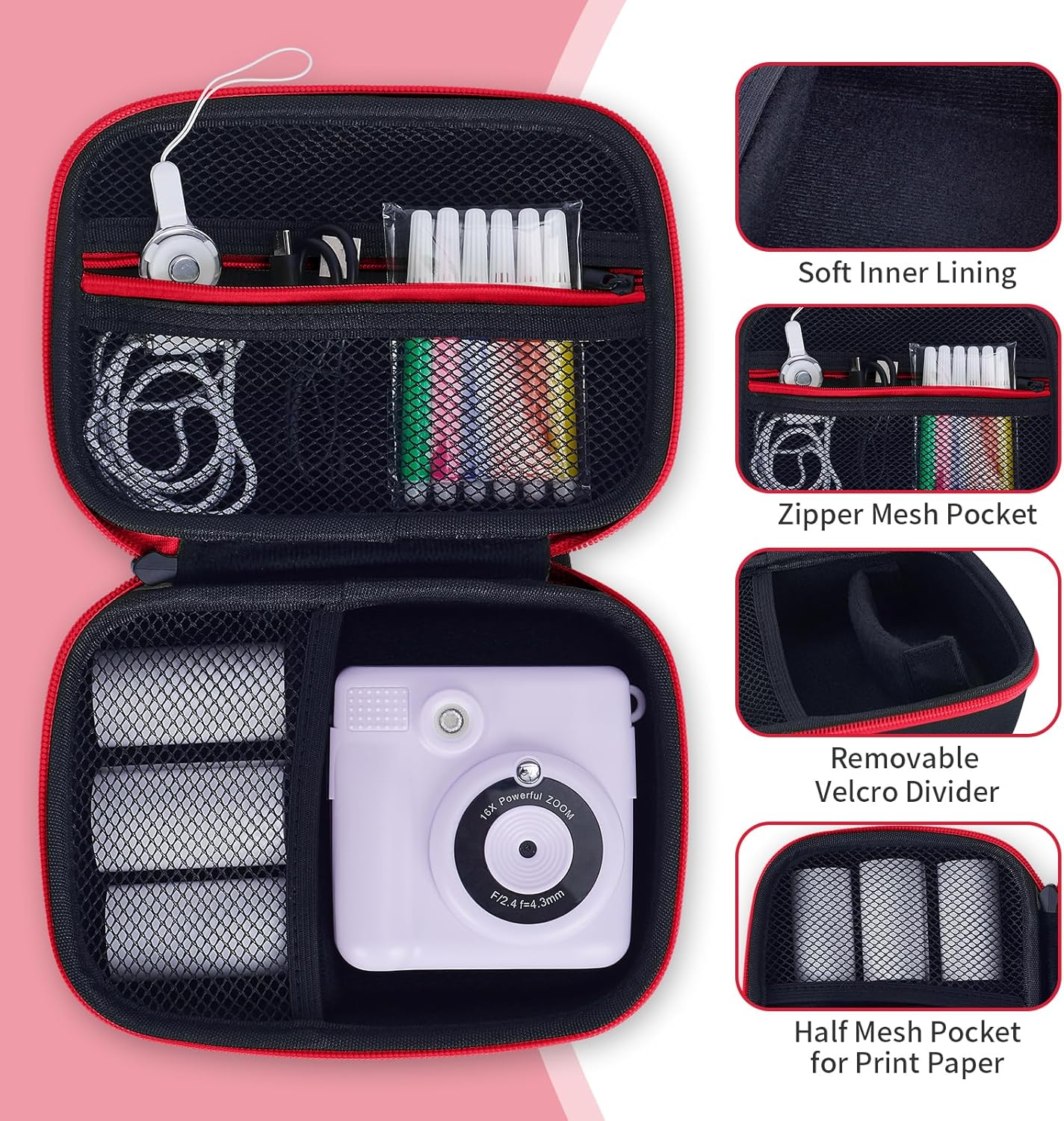 Thumbnail 3 de Hikkon Etui appareil photo enfants 6,69"