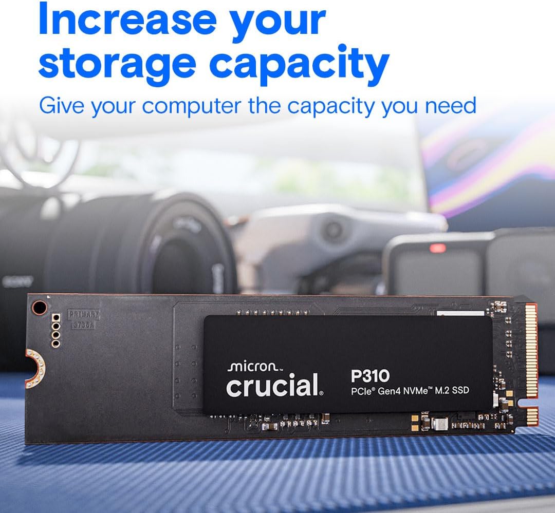 Thumbnail 2 de Crucial P310 1 TB – wewnętrzny SSD NVMe PCIe Gen4 M.2 2280 do 7100 MB/s
