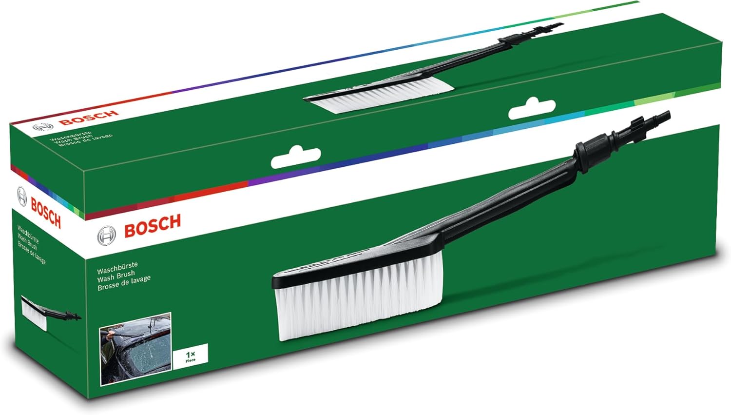 Thumbnail 1 de Bosch Wash Brush for Bosch Pressure Washers – Low-Pressure Detergent Cleaning