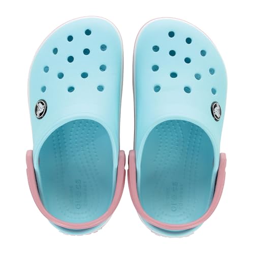 Thumbnail 3 de Crocs Unisexe Enfant Crocband Clog K – Ice Blue/White, pointures 28/29 EU