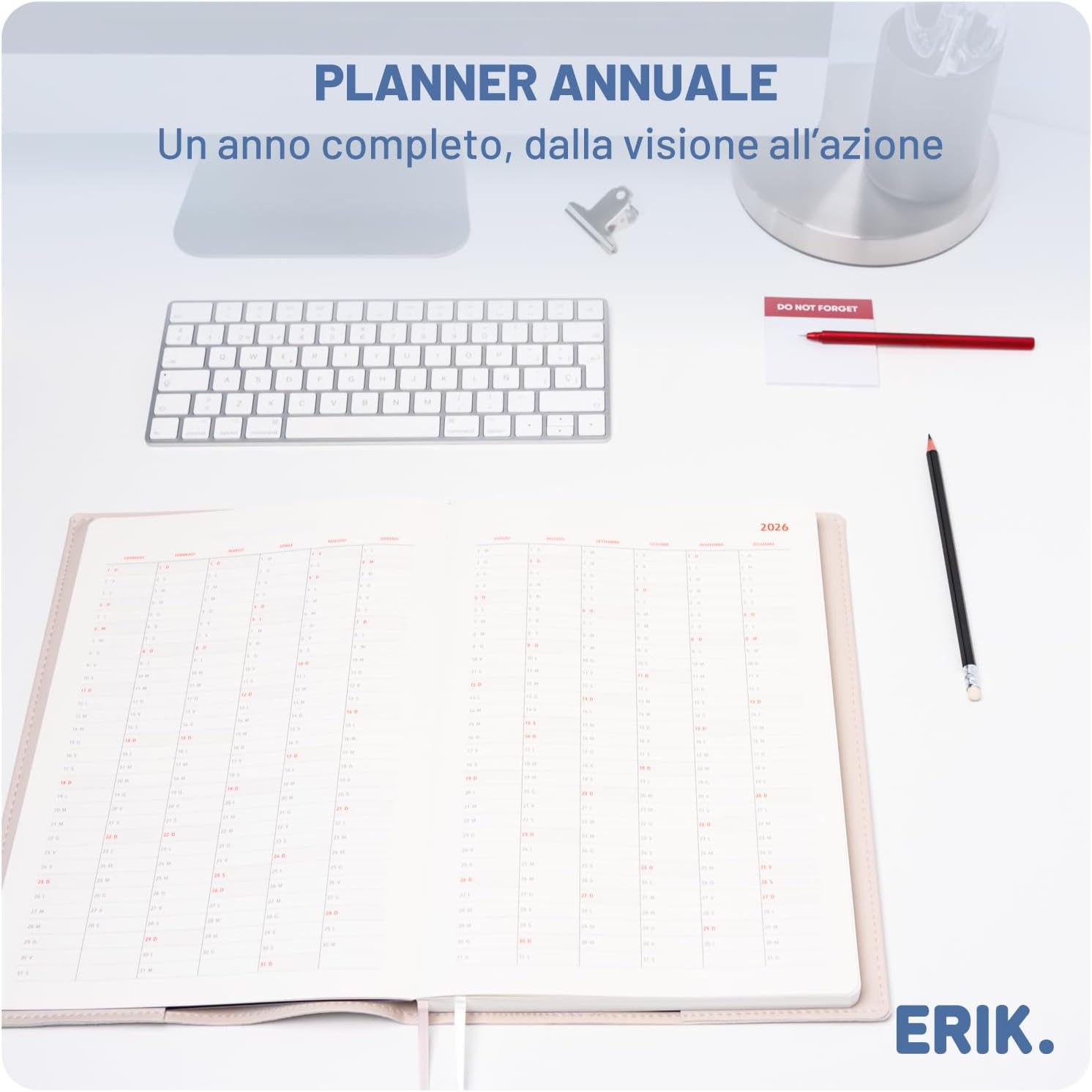 Thumbnail 5 de Grupo Erik Agenda Settimanale 2026 A4 Verticale 📒