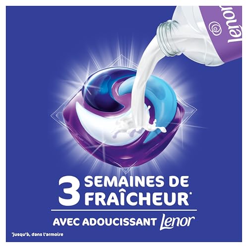 Detalle de Dash 2en1 PODS Lessive Ambre & Orchidée x38 — Capsules lavantes riches en douceur