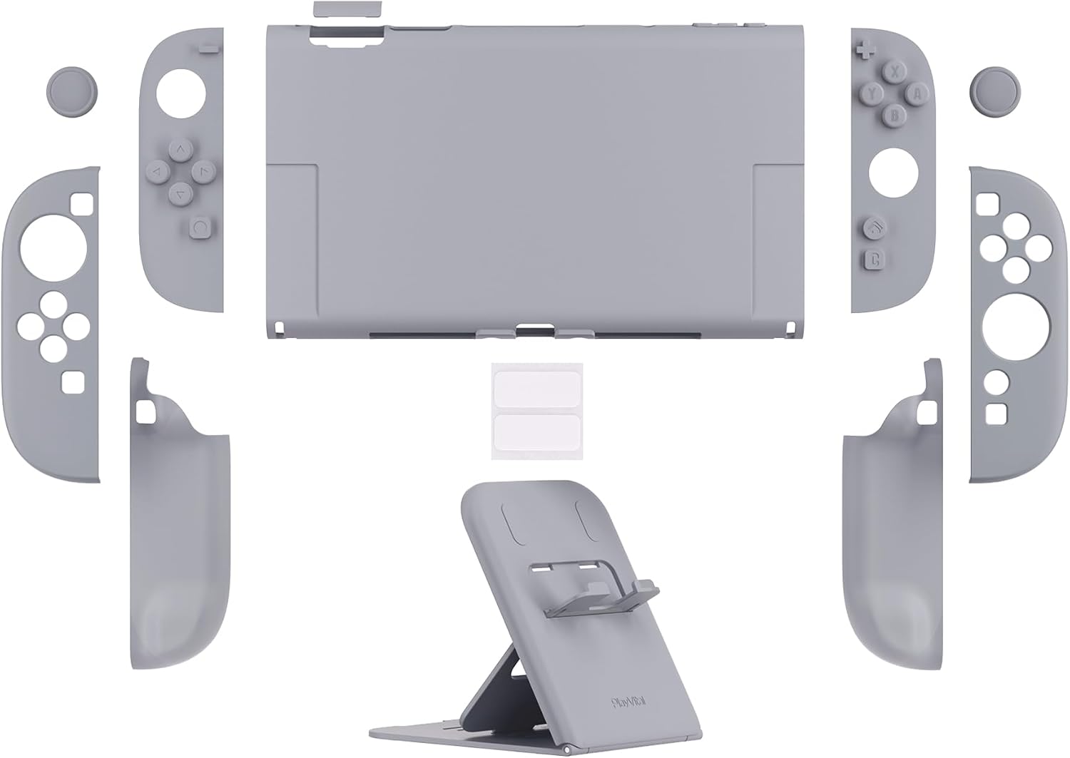 Thumbnail 1 de PlayVital Solid Color Series Protective Case for Nintendo Switch 2 (New Hope Gray)