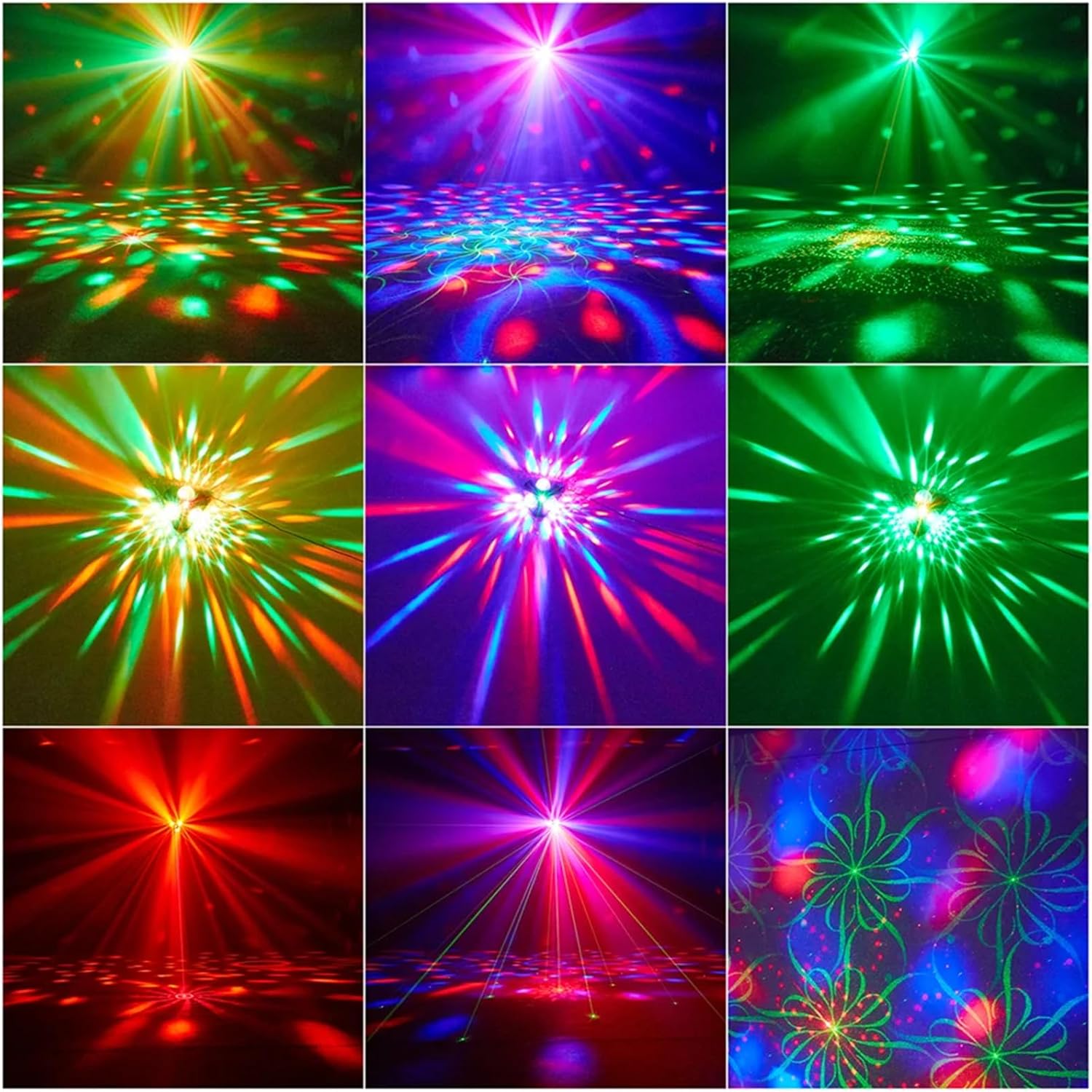 Detalle de Yinpkteo 4-in-1 Party Lights