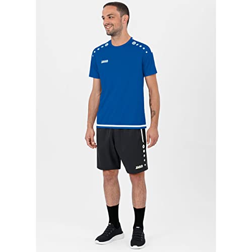 Detalle de JAKO Kinder Shorts Competition 2.0 – Schwarz, 152: Vielseitige Sportshorts für Jungen und Mädchen