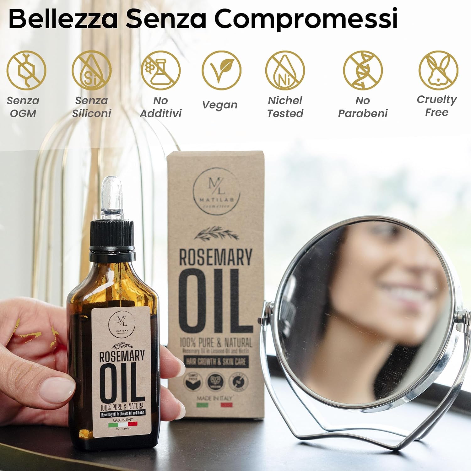Thumbnail 4 de Olio di rosmarino capelli 100% vegetale