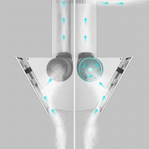 Thumbnail 8 de CIARRA CBCS6762A – Hotte aspirante inclinée 60 cm, A+++, 674 m³/h