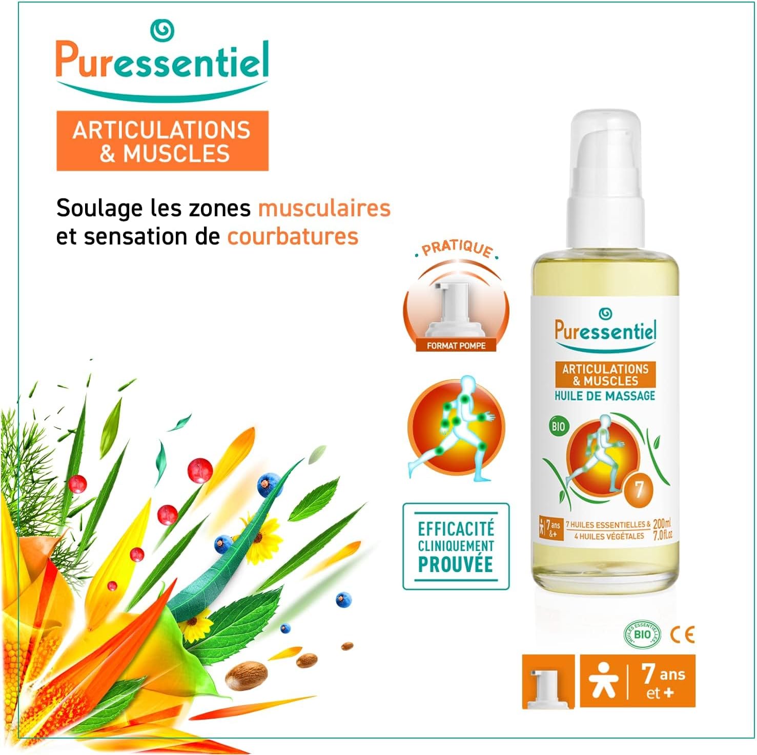 Thumbnail 2 de Puressentiel Olio da massaggio 200 ml 💆