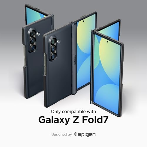 Detalle 2 de Coque Spigen Slim Armor Pro pour Galaxy Z Fold 7, ardoise métallisée ⚙