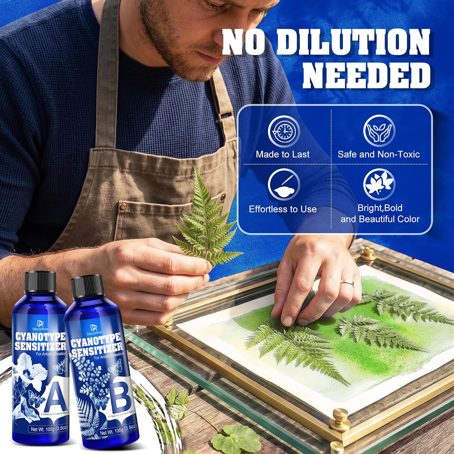 Detalle 1 de Cyanotype Kit 200g