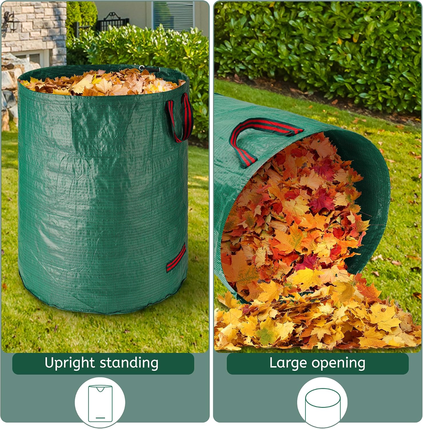 Thumbnail 2 de Gartenabfallsack stabil 272L 76×67 cm