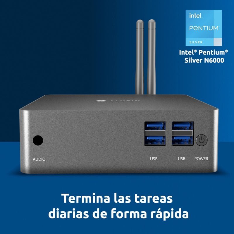Thumbnail 2 de Alurin Unit Intel Pentium N6000 8GB, 500GB SSD