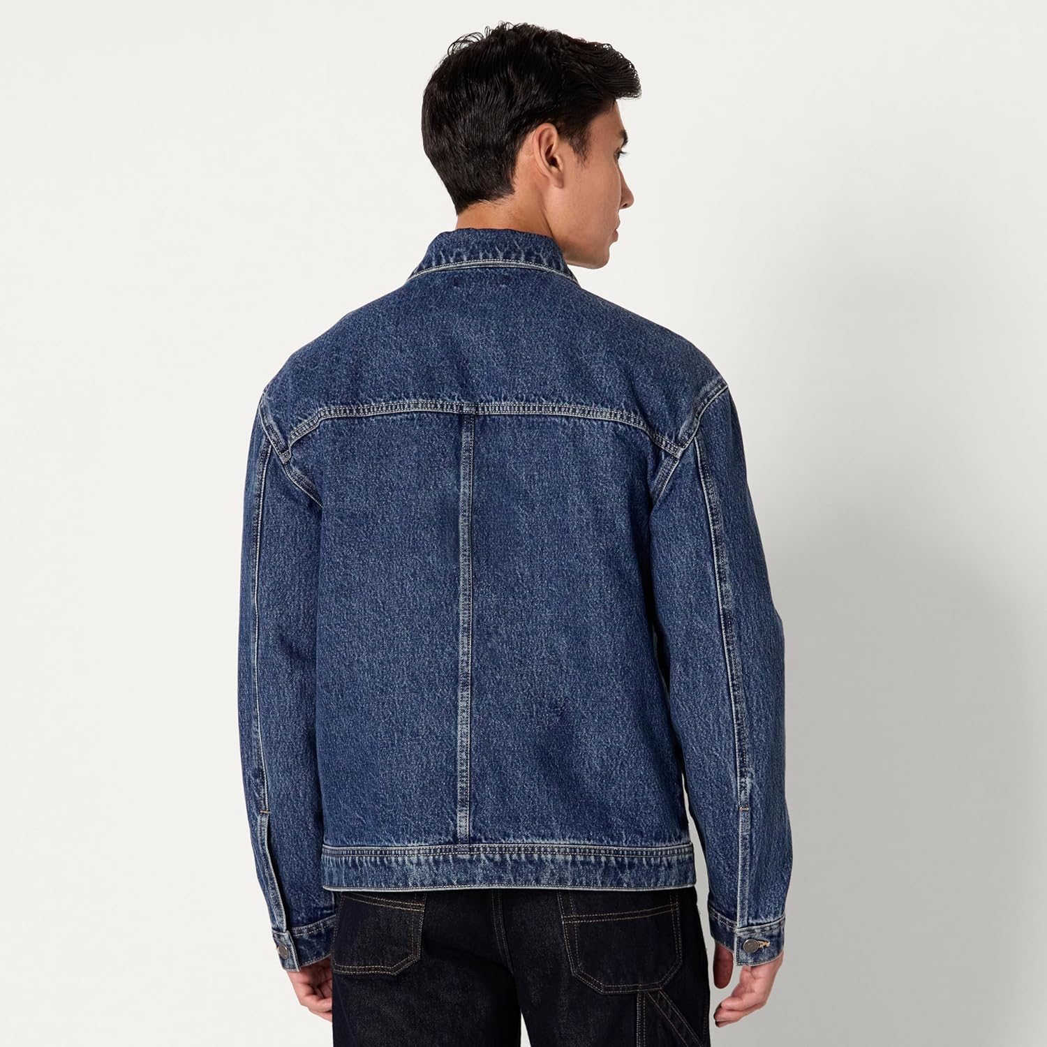 Thumbnail 1 de Amazon Essentials Men's Rigid Denim Relaxed-Fit Utility Jacket