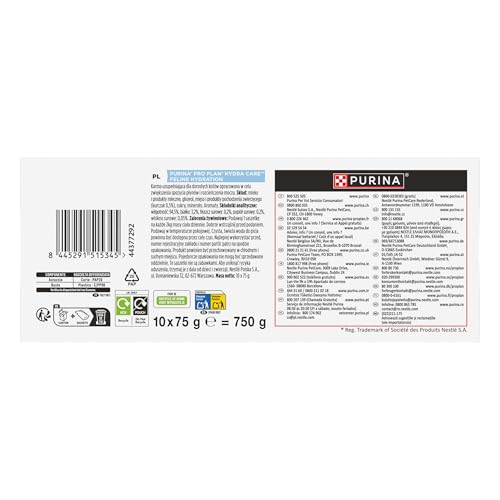 Thumbnail 6 de PURINA PRO PLAN Hydra Care Per Idratazione Gatti Adulti, 10 Bustine da 75g