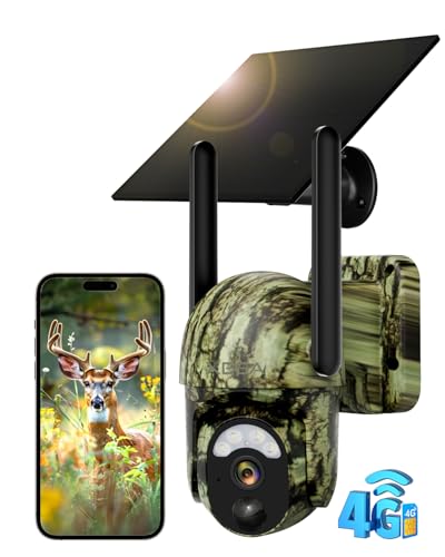Imagen de Xega 4G LTE Cámara de Caza Solar con Tarjeta SIM — Fototrampeo Exterior en OfertitasTOP