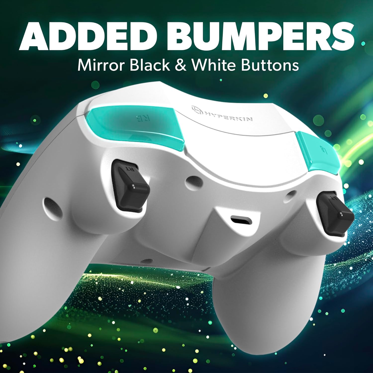 Detalle 2 de Hyperkin DuchesS Wired Controller (Xbox Series X|S, Xbox One, Windows 10/11) with Hall Effect sticks — White